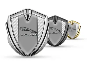 Jaguar 3d Emblema Badge Finitura Lussuosa Lega 3D Fine
